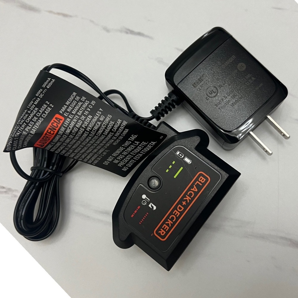 Black & Decker LCS1620 Type 2 Battery Charger 20V Max Lithium Ion OPEN BOX 2021